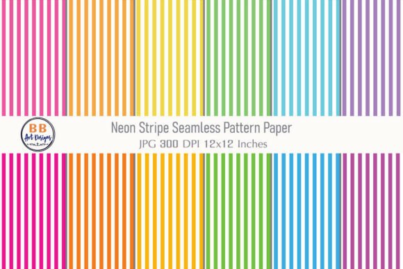 Download Neon Stripes Seamless Pattern Paper JPG - Paper Collection