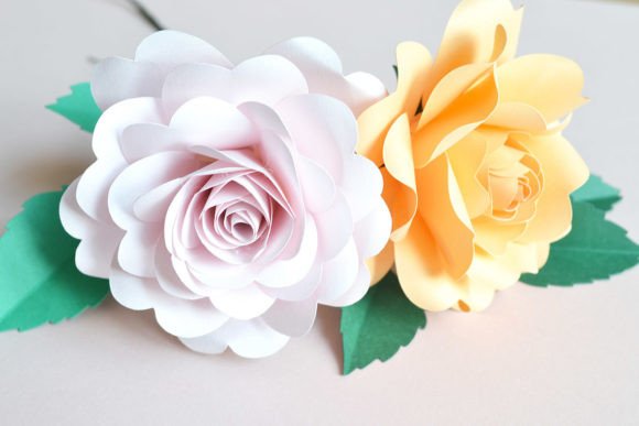 Download Wild Rose Paper Flower - Paper Collection
