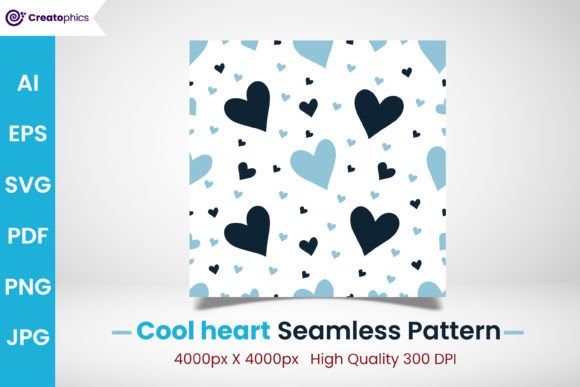 Download Cool Seamless Heart Pattern and Paper - Paper Collection