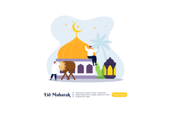 Download Happy People Celebrating Eid Mubarak - Eid mubarak Collection