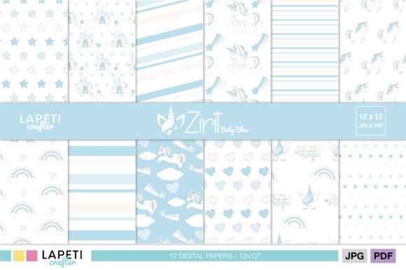 Download Unicorn Digital Paper Collection - Paper Collection