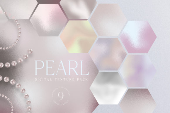 Download Pearl Texture Digital Paper Pack Shiny - Paper Collection