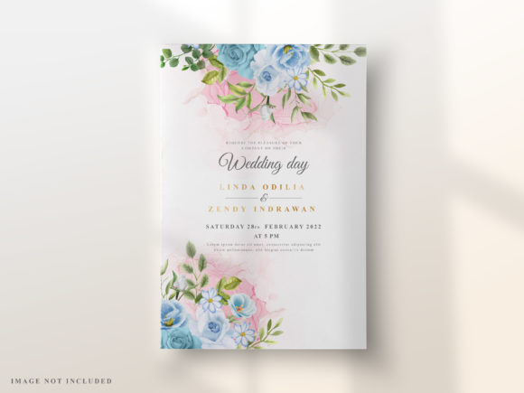 Download Elegant Floral Design Wedding Invitation - Elegant floral design Collection
