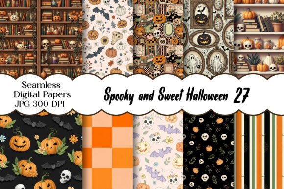 Download Spooky and Sweet Halloween Papers - Paper Collection