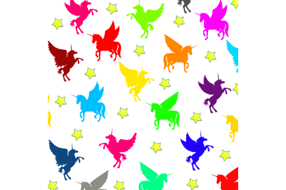 Download Unicorn Pattern, Digital Paper - Paper Collection