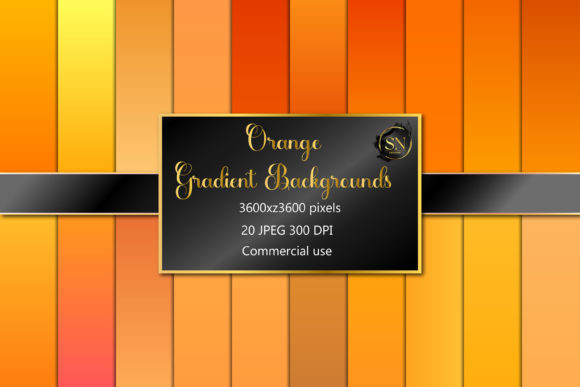 Download Red Orange Yellow Gradient Digital Paper - Paper Collection
