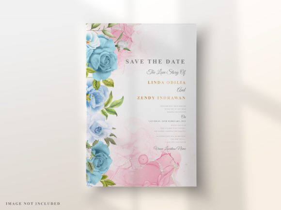 Download Elegant Floral Design Wedding Invitation - Elegant floral design Collection