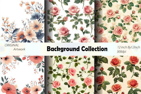 Download Wallpaper Flower Texture Background Art - Paper Collection