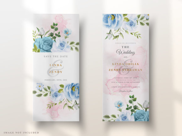 Download Elegant Floral Design Wedding Invitation - Elegant floral design Collection