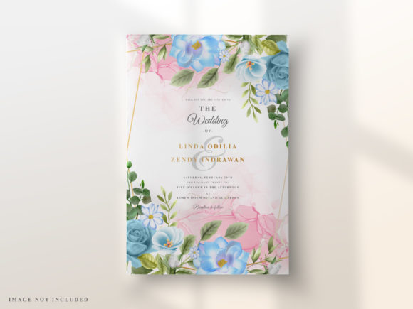 Download Elegant Floral Design Wedding Invitation - Elegant floral design Collection