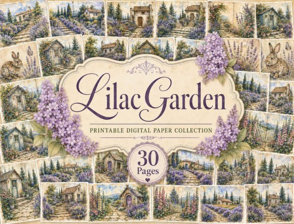 Download Watercolor Garden Journal Papers - Paper Collection