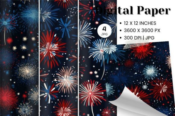 Download New Year Fireworks Background Wallpaper - Paper Collection