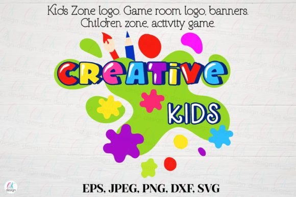 Download Kids Zone Logo 25. Game Room, Activity - Kids Collection
