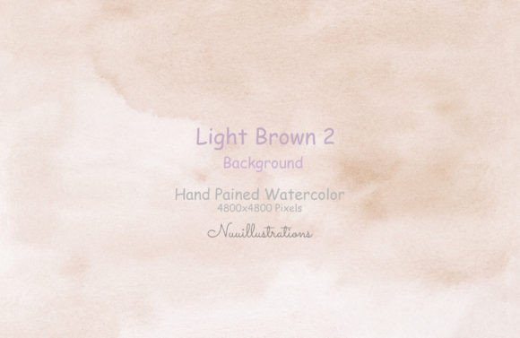 Download Light Brown Beige Watercolor Background - Brown Collection