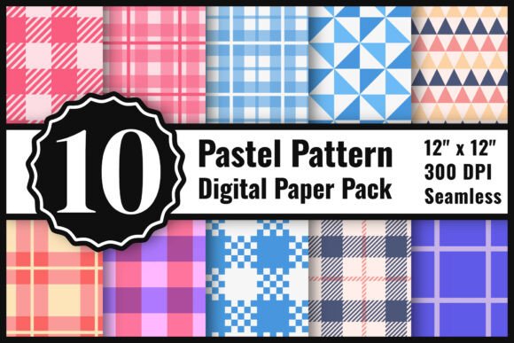 Download Easter Pastel Digital Paper Pack - Paper Collection