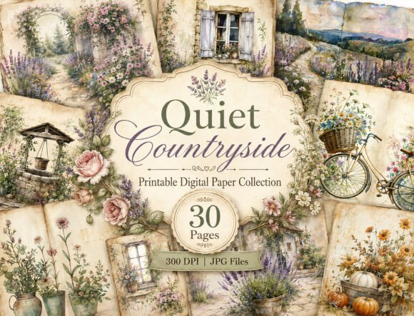 Download Vintage Garden Book Journal Papers - Paper Collection