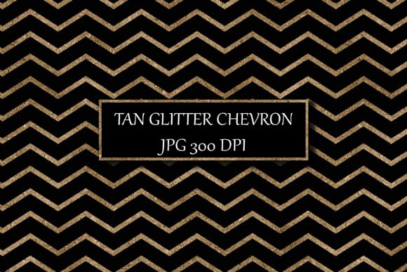 Download Tan Chevron Glitter Digital Paper - Paper Collection
