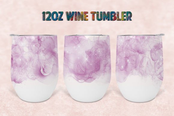 Download Alcohol Ink Papers 12oz Wine Tumblers 18 - Paper Collection