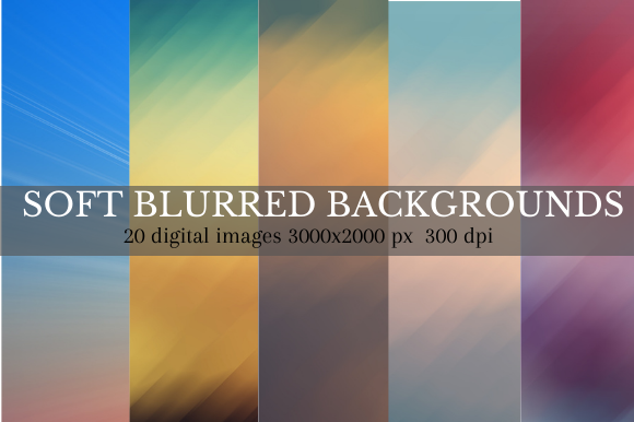 Download Blurred Background, Digital Paper Bundle - Paper Collection
