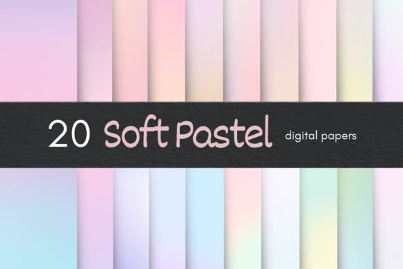 Download Soft Pastel Digital Paper - Paper Collection