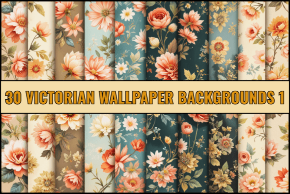 Download 30 Victorian Wallpaper Backgrounds 1 - Paper Collection