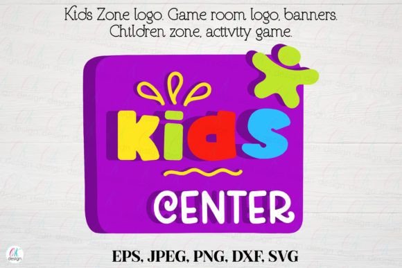 Download Kids Zone Logo 22. Game Room, Activity - Kids Collection