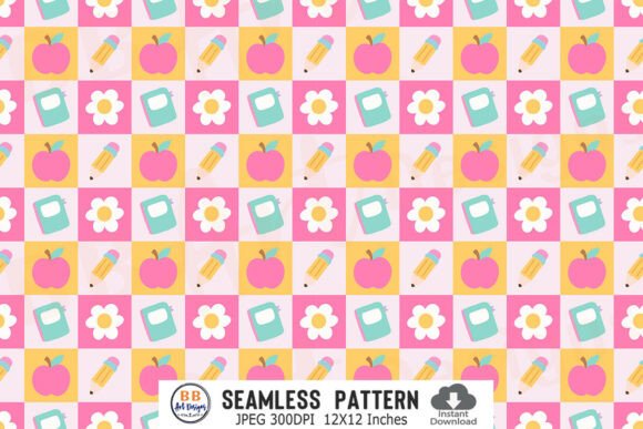 Download Seamless School Teacher Pattern Paper - Paper Collection
