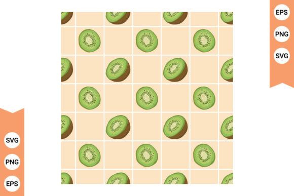 Download Pattern - Kiwi Fruit Digital Paper SVG - Paper Collection
