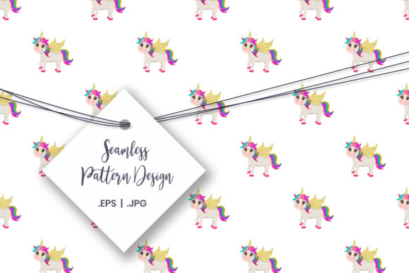 Download Unicorn Digital Paper Graphic - Paper Collection
