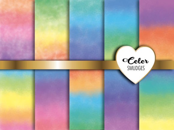 Download Colorful Gradient Digital Paper - Paper Collection
