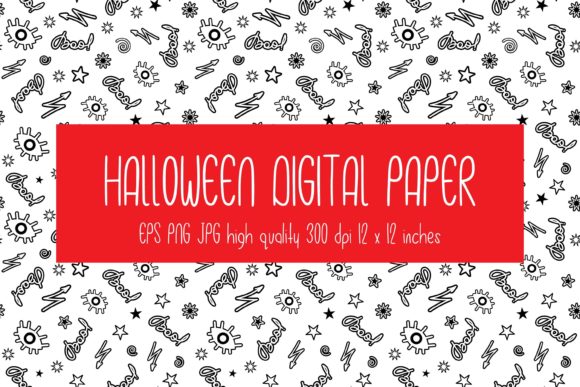 Download Halloween Spooky Digital Paper - Paper Collection