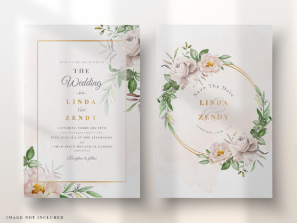 Download Wedding Invitation Elegant Floral Design - Elegant floral design Collection