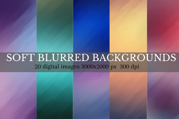 Download Blurred Background, Digital Paper Bundle - Paper Collection