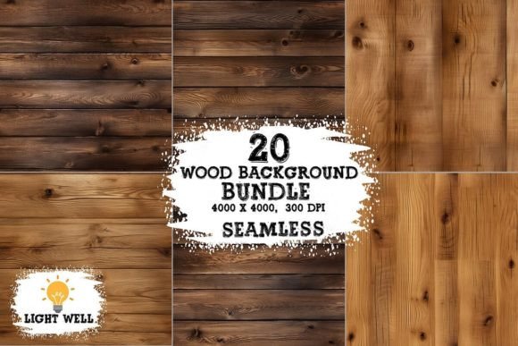 Download Wood Background Digital Paper Bundle - Paper Collection